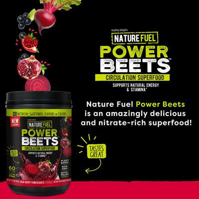 Nature Fuel Power Beets – Super Concentrated Circulation Superfood (60 Servings)