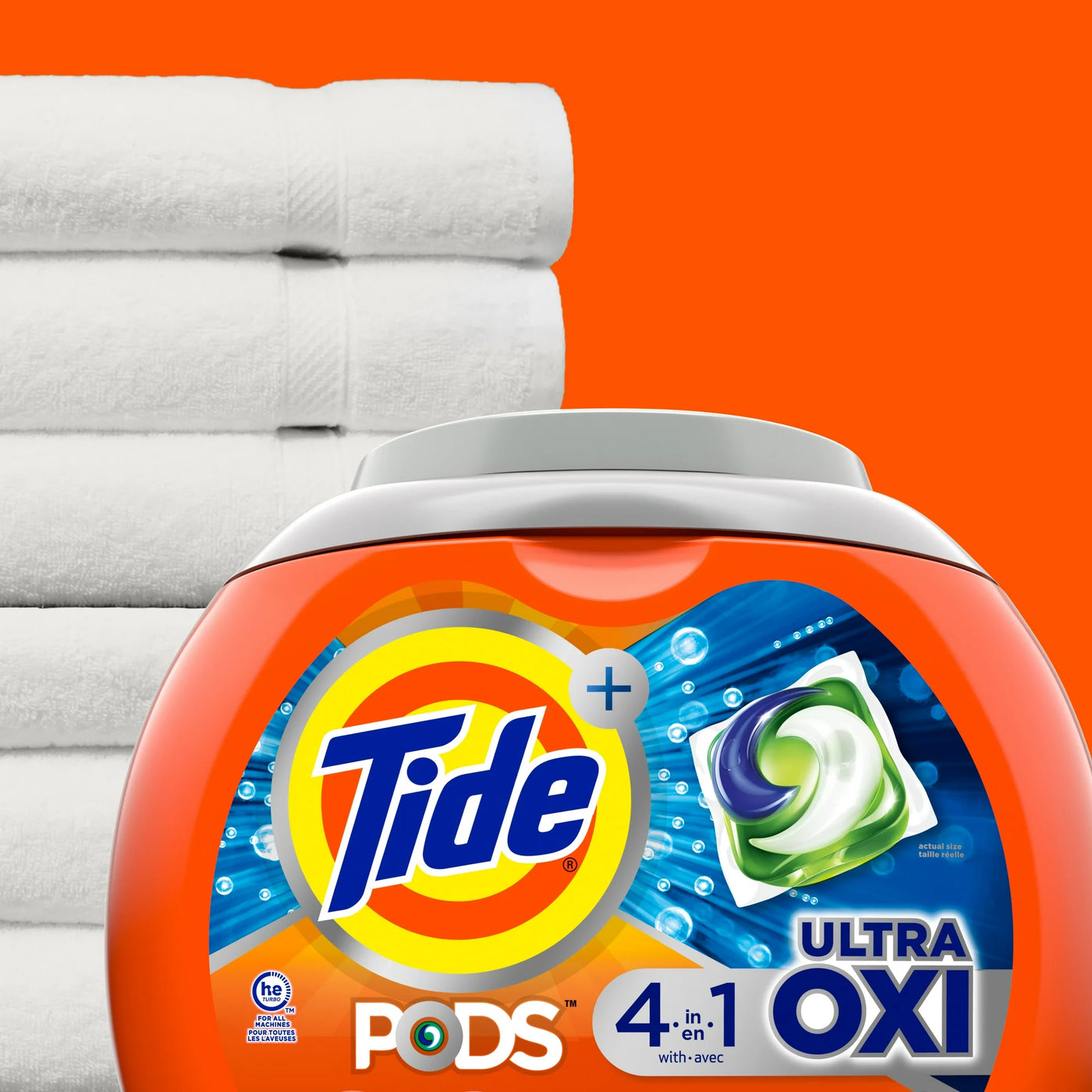 Tide Ultra OXI Liquid Laundry Detergent Paces – Powerful Stain Removal in One Wash!