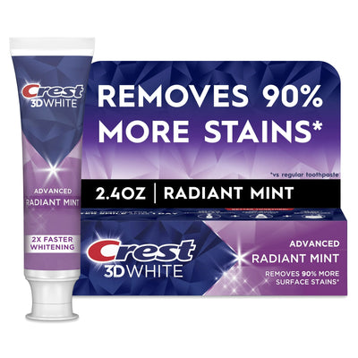 Crest 3D White Advanced Teeth Whitening Toothpaste