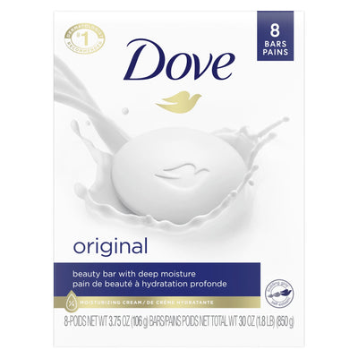 Dove Original Deep Moisturizing Beauty Bar Soap