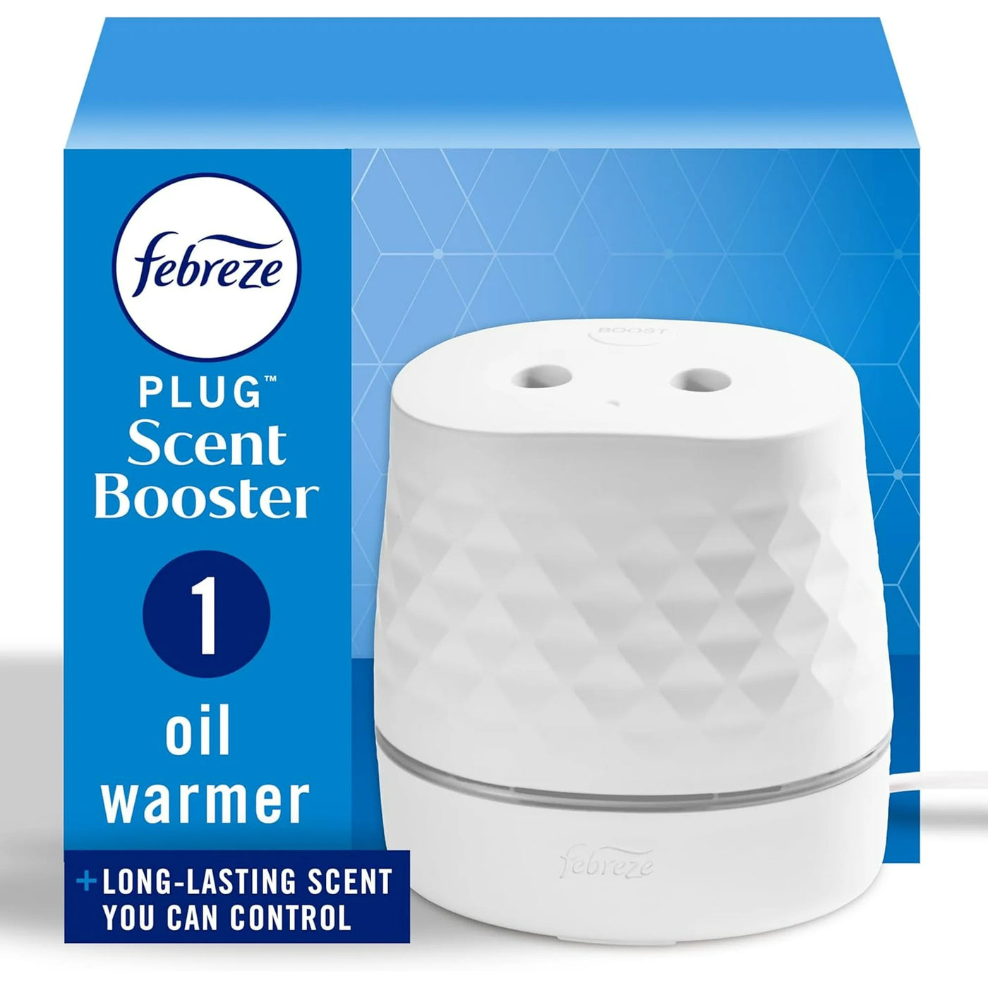 Febreze PLUG Scent Booster – Continuous Air Freshener & Oil Diffuser