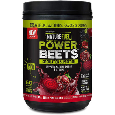 Nature Fuel Power Beets – Super Concentrated Circulation Superfood (60 Servings)