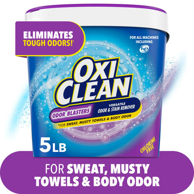 OxiClean Odor Blasters Versatile Odor and Laundry Stain Remover Powder,